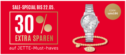 Bild zu Christ: 30% Extra-Rabatt auf JETTE Schmuck