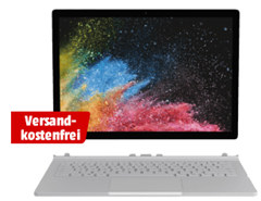 Bild zu [Super] MICROSOFT Surface Book 2, Core™ i5 Intel®, 128 GB SSD, 8 GB RAM, Intel® HD Graphics 620, 13.5 Zoll, Windows 10 Pro für 1.099€ (Vergleich: 1.349€)