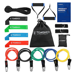 Bild zu 17teiliges Fitness-Bänder Set (Loop Bands, Tube Bands usw.) für 22,74€