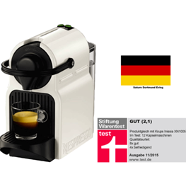 Bild zu KRUPS XN1001 Nespresso Kapselmaschine für 39€ + 40€ Nespresso Kaffeeguthaben