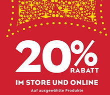 Bild zu DisneyStore: 20% Rabatt auf ausgewählte Produkte