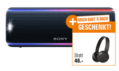 Bild zu SONY SRS-XB31 Bluetooth-Lautsprecher + Sony WH-CH500 Kopfhörer für 125€