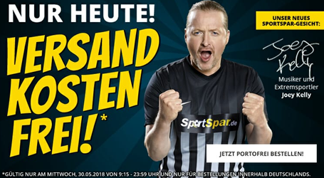 Bild zu [Super] Nur heute alles versandkostenfrei bei SportSpar