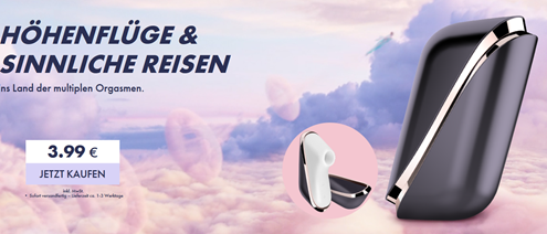 Bild zu Satisfyer Pro Traveler + 6 Gratisartikel für 9,96€ inklusiver Versand (Vergleich: 33,45€)