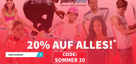 Bild zu PlentyOne: 20% Rabatt auf fast Alles (auch auf reduzierte Ware), so z.B. Jack Wolfskin oft zum Bestpreis