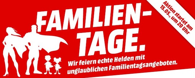 Bild zu MediaMarkt: Familen-Tage mit Angeboten aus verschiedenen Bereichen