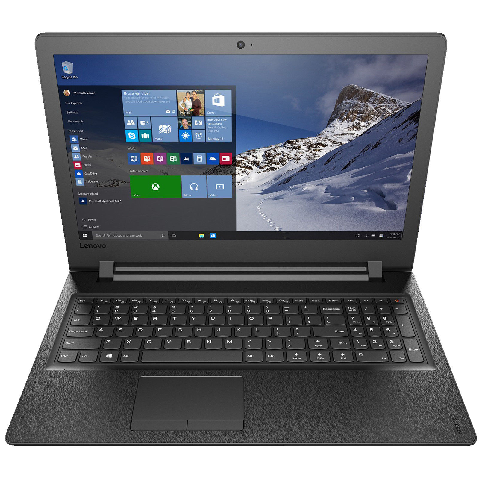 Bild zu 15,6 Zoll Notebook Lenovo IdeaPad 110 für 299€