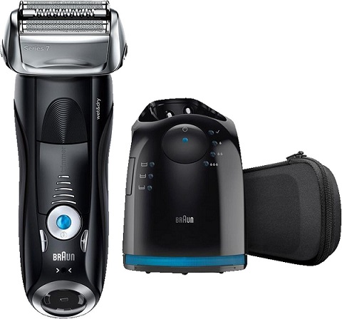 Bild zu Herren Elektrorasierer Braun Series 7 7880CC Wet & Dry für 149,95€ (Vergleich: 194,96€)