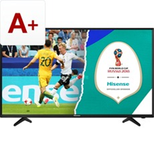 Bild zu Hisense H43NEC2000S (43 Zoll) Fernseher (Full HD, Triple Tuner) [EEK: A+] + Adidas World Cup Ball 2018 für 245,89€ inkl. Versand (Vergleich: 265€)