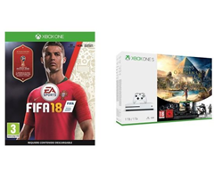 Bild zu Xbox One S 1 TB + Assassin’s Creed Origins + Tom Clancy’s Rainbow Six Siege + Fifa 18 und weitere Bundles für je 204,73€