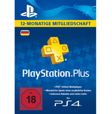 Bild zu PlayStation Plus Card 12 Monate (für deutsche SEN-Konten) für 41,99€