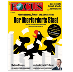 Bild zu 3 Monate Focus für 54,60€ + 54,60€ Verrechnungsscheck als Prämie