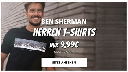 Bild zu Ben Sherman T-Shirts für je 9,99€ zzgl. Versand