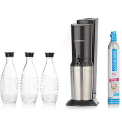 Bild zu SODASTREAM Crystal 2.0 mit 3 Karaffen & 1 Zylinder für max. 60 Liter ab 89€