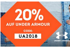 Bild zu SportScheck: 20 % auf alle Under Armour Produkte