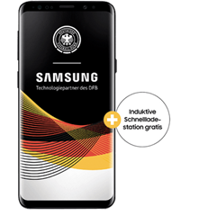 Bild zu Blau Allnet XL (4GB LTE Daten + Allnet Flat + SMS Flat) inkl. Samsung S9 + Ladeschale (einmalig 79€) für 19,99€/Monat