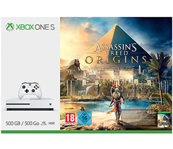 Bild zu Microsoft Xbox One S 500GB + Assassin’s Creed: Origins für 169€ inkl. Versand (Vergleich: 199€)