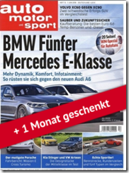 Bild zu Jahresabo (26 Ausgaben) der Zeitschrift “Auto Motor Sport” für 118,30€ + 100€ BestChoice Gutschein