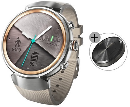 Bild zu Smartwatch Asus ZenWatch 3 mit Asus PowerPack für 155,90€