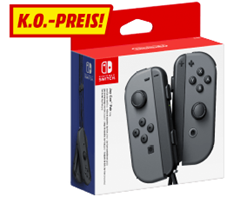 Bild zu NINTENDO Switch Joy-Con 2er-Set , Controller, Grau für 54€ (Vergleich: 68,59€)