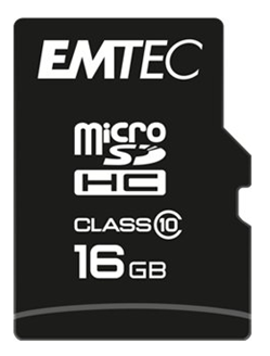Bild zu Emtec microSDHC Speicherkarte Class 10 – 16GB für 6,66€ (Vergleich: 9,57€)