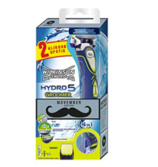 Bild zu 4-in-1 Rasierer Hydro5 Groomer Movember Edition (inkl. Batterie und 2 zusätzlichen Klingen) für 7,99€