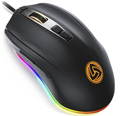 Bild zu LUDOS FLAMMA Gaming Maus RGB (10.000 DPI, 7 Programmierbare Tasten) für 19,90€ inkl. Versand