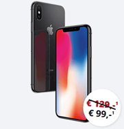 Bild zu o2 Free L Boost mit einer 60GB LTE Datenflat, SMS Flat, Sprachflat, EU Flat inkl. Apple iPhone X 64 GB (einmalig 99€) für 59,99€/Monat