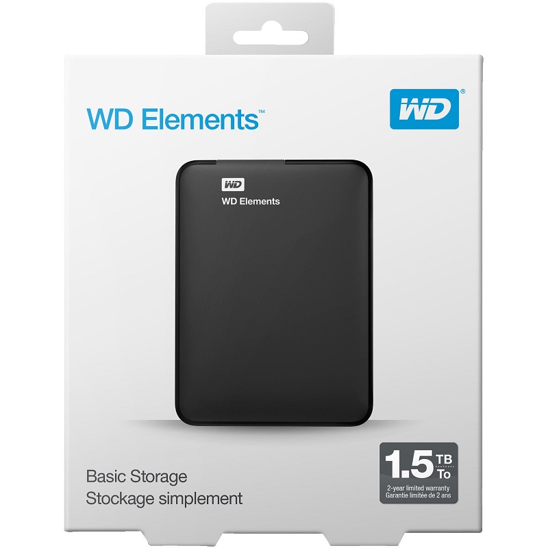 Bild zu Externe 2,5 Zoll Festplatte Western Elements (1,5 TB) für 47€ (Vergleich: 59,90€)