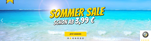 Bild zu SportSpar: Summer Sale, z.B. Speedo Badehose ab 3,99€