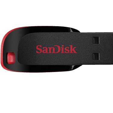 Bild zu SanDisk 128GB Cruzer Blade USB-Flash-Laufwerk für 8,90€ (VG: 14,99€)