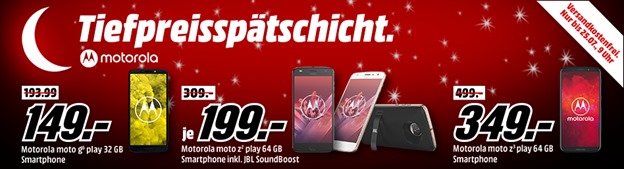 Bild zu MediaMarkt Tiefpreisspätschicht mit Motorola