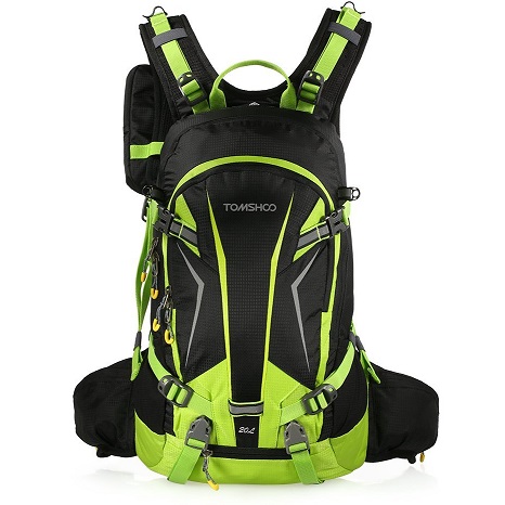 Bild zu TOMSHOO Outdoorrucksack mit Regenschutzhülle und 20 Liter Fassungsvermögen für 22,99€