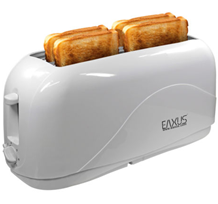 Bild zu Eaxus Toaster für 4 Scheiben (1300 Watt) für 16,99€ inkl. Versand (Vergleich: 25€)