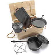 Bild zu Plus: El Fuego AY 466 Dutch Oven Set (7-teilig) für 53,99€ inkl. Versand (Vergleich: 64,94€)