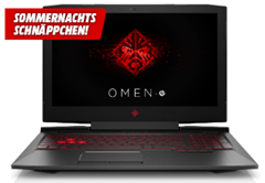 Bild zu HP Omen 15-ce003ng, Gaming Notebook mit 15.6 Zoll Display, Core™ i5 Prozessor, 8 GB RAM, 1 TB HDD, 128 GB SSD, NVIDIA GeForce GTX 1050 für 666€ (Vergleich: 869€)