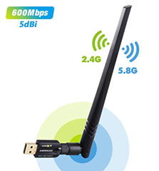 Bild zu ANEWKODI WLAN Stick, Wifi Adapter 600Mbit/s Dualband für 8,59€