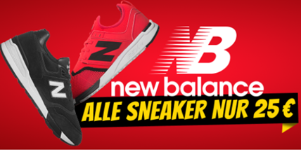 Bild zu [Top] SportSpar: New Balance Sneaker für je 25€ zzgl. 3,95€ Versand