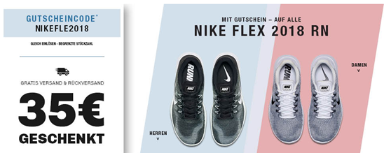 Bild zu MySportswear: 35€ Rabatt auf alle Nike Flex 2018er Schuhe