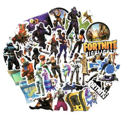 Bild zu 40 Fortnite Aufkleber für 1,40€ inklusive Versand