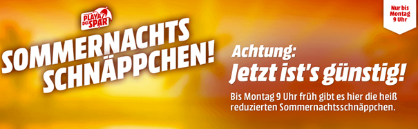 Bild zu MediaMarkt Sommernachtsschnäppchen mit weit über 100 Angeboten