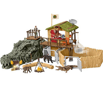 Bild zu Schleich Dschungel Forschungsstation Croco (42350) für 65,59€ (Vergleich: 75,39€)