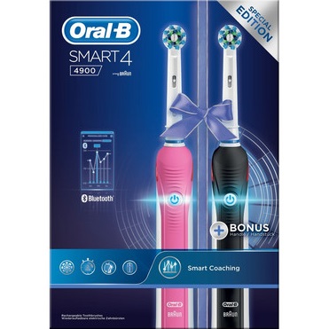 Bild zu Elektrische Zahnbürste Oral-B Smart 4 4900 für 75,90€ (Vergleich: 93,99€)