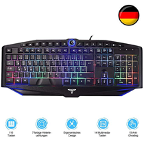 Bild zu Topelek Gaming Tastatur (19 Anti-Ghosting & 14 Multimediatasten) für 9,99€