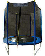 Bild zu Ultrasport Uni-Jump Trampolin 244 cm mit Sicherheitsnetz für 79,99€ inkl. Versand (Vergleich: 149,99€)