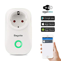 Bild zu Bagotte Smart-Home Steckdoese (Alexa kompatibel) für 7,99€