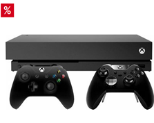 Bild zu Xbox One X 1TB Bundle inkl. 2. Xbox One Elite Wireless Controller für 499,99€ inkl. Versand (Vergleich: 578€)