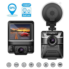 Bild zu Beawelle 1080p Dashcam (GPS, Infrarotfunktion, WDR, Bewegungserkennung, 2,4-Zoll-Display, Front- und Rückfahrkamera usw.) für 59,99€ inkl. Versand