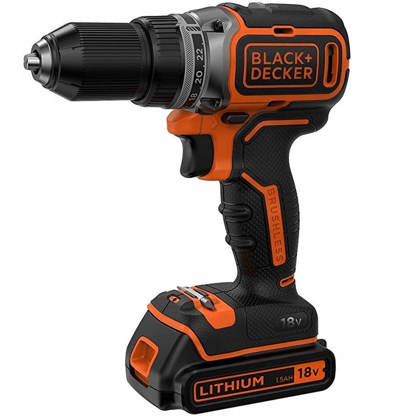 Bild zu 18V Akku-Bohrschrauber Black & Decker BL186K für 75,90€ (Vergleich: 109,95€)