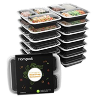 Bild zu 15 x Meal Prep Vorratsboxen/ Lebensmittelbehälter für 13,76€